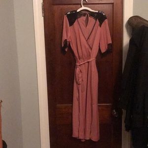Pink who what wear maxi dress